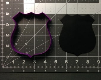 Police Badge 100 Cookie Cutter