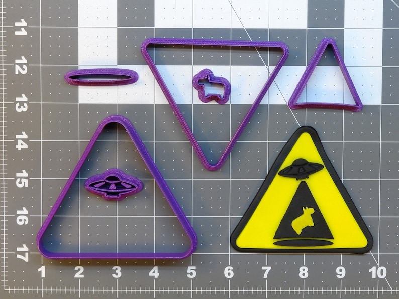 Cow Abduction 266-847 Cookie Cutter Set