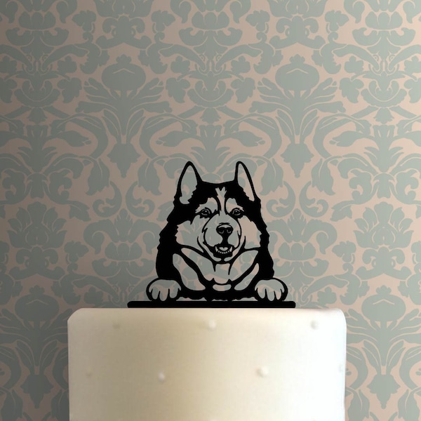 Husky Dog 225-B578 Cake Topper