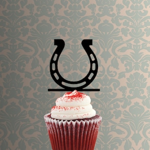 Horseshoe 228-325 Cupcake Topper