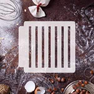 Pattern - Medium Stripes 783-C411 Stencil