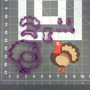 Thanksgiving - Turkey 266-A961 Cookie Cutter Set