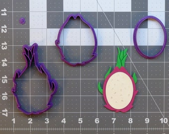 Dragon Fruit Half 266-C112 Cookie Cutter Set