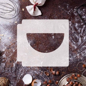 Half Circle 783-D209 Stencil