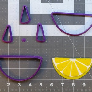 Conjunto de cortadores de galletas Lemon Wedge 266-C115