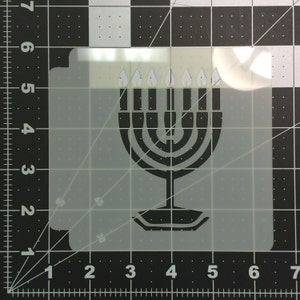 Kwanzaa Kinara 783-B525 Stencil