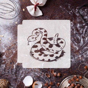 Rattle Snake 783-E977 Stencil