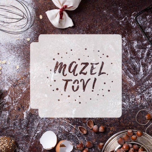 Mazel Tov 783-H169 Stencil