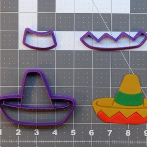 Mariachi Hat 266-A375 Cookie Cutter Set