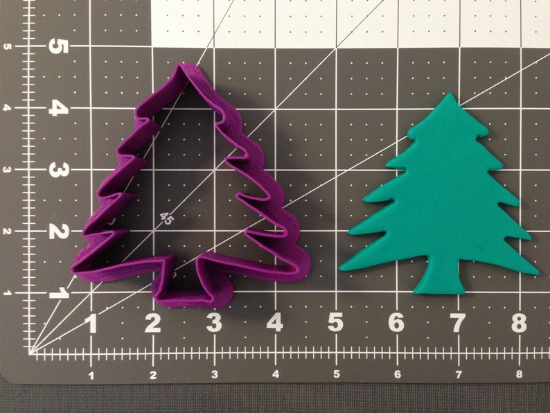 Christmas Tree 266-A832 Cookie Cutter 画像 1