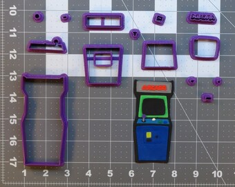 Arcade Machine 266-B641 Cookie Cutter Set