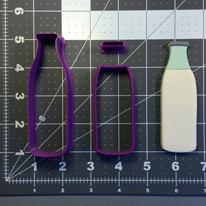 Milk Bottle 100 Cookie Cutter Set