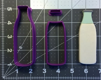 Milk Bottle 100 Cookie Cutter Set