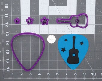 Guitar Pick 266-E492 Cookie Cutter Set