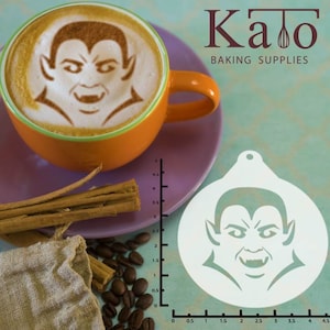 Halloween - Dracula 263-027 Latte Art Stencil