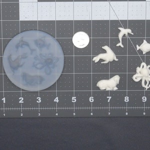 Sea Creatures 745-066 Silicone Mold