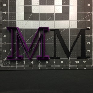 Griechischer Buchstabe Mu Cookie Cutter