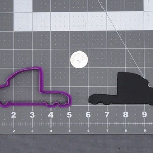 Semi Truck 266-I479 Cookie Cutter Silhouette