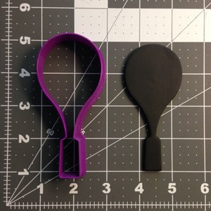 Tennis Raquet 100 Cookie Cutter