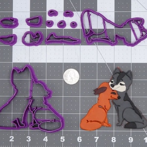 Fox and Wolf 266-I511 Cookie Cutter Set