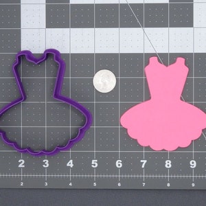 Ballet Leotard with Tutu 266-C965 Cookie Cutter Silhouette