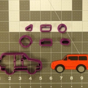Car 266-336 Cookie Cutter Set
