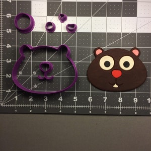 Beaver Face 100 Cookie Cutter Set
