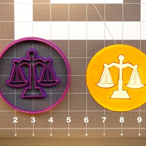 Libra Icon Cookie Cutter Set