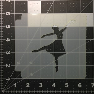Ballerina 102 Schablone