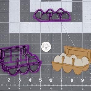 Egg Carton 266-I811 Cookie Cutter Set