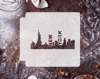 New York Skyline 783-H764 Stencil