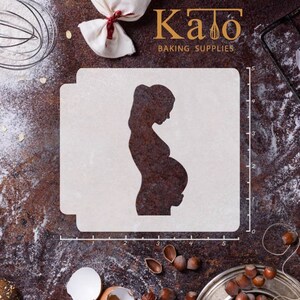 Pregnant Woman 783-A046 Stencil