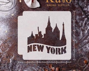New York with Skyline 783-C120 Stencil