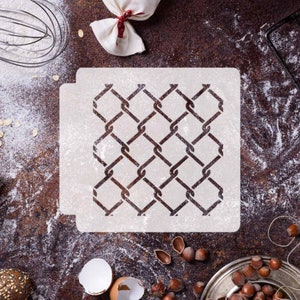 Chain Fence Pattern 783-C787 Stencil