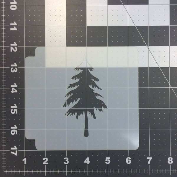 Pine Tree 100 Stencil