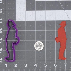 Firefighter Body 266-L874 Cookie Cutter Set