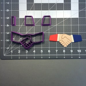 Handshake 100 Cookie Cutter Set