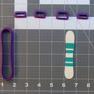 Snowboard 266-A614 Cookie Cutter Set