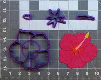 Hibiscus 266-B540 Cookie Cutter Set