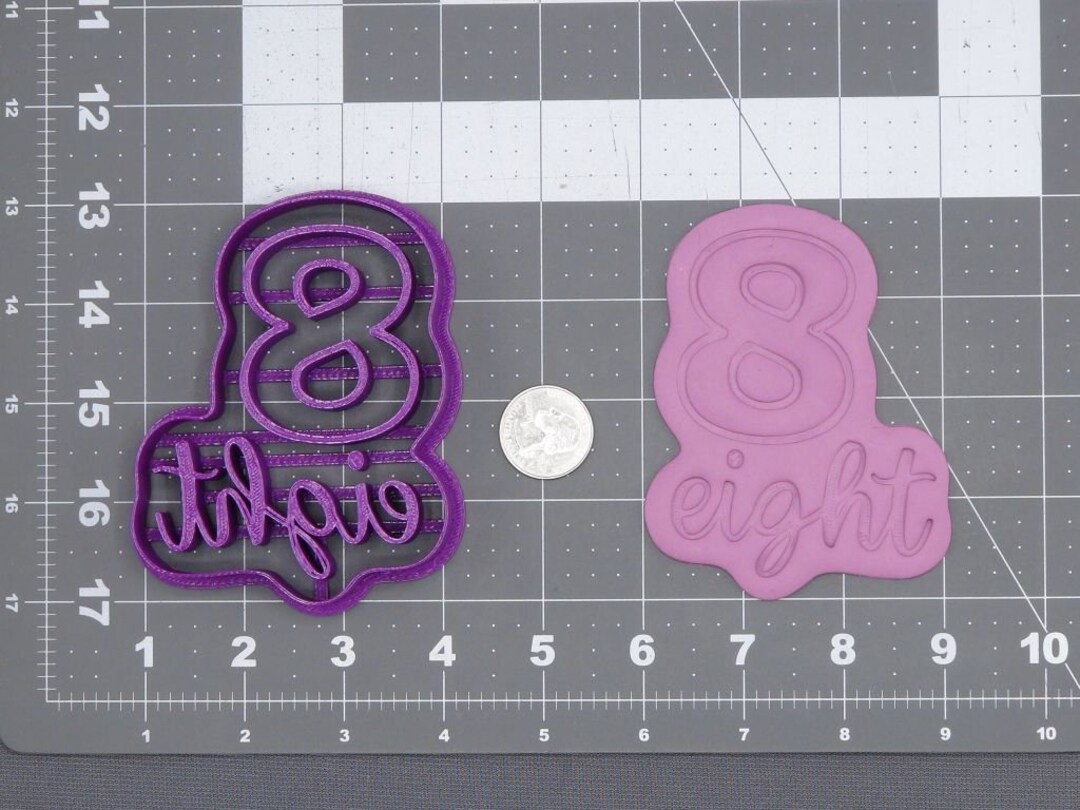 Eight Worded Number 266-J398 Cookie Cutter - Etsy