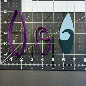 Surf Board 100 Cookie Cutter Set