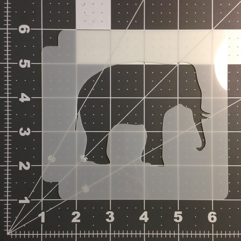 Elephant 100 Stencil