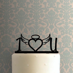 I Love You 225-A828 Cake Topper