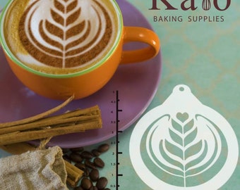 Rosetta 263-142 Latte Art Stencil