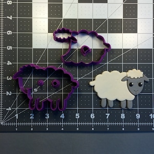 Schafe 100 Cookie Cutter Set