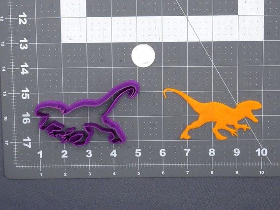 Dinosaur Cookie Cutter Set – 3pc Velociraptor & Friends, Food Safe PLA, Australia