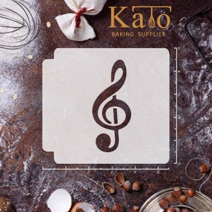 Treble Clef 783-B206 Stencil