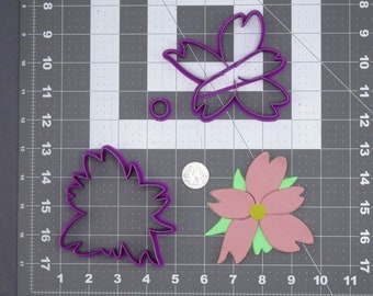 Cherry Blossom Flower 266-I470 Cookie Cutter Set