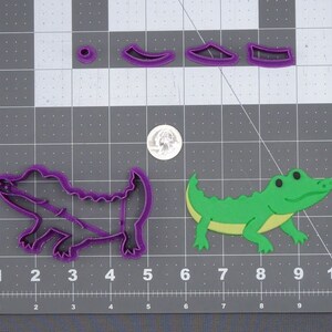 Alligator Body 266-J141 Cookie Cutter Set