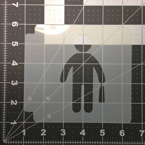 Zakelijke Man 100 Stencil